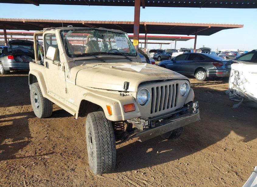 1999 Jeep Wrangler SE (VIN 1J4FY29P3XP422404) main photo
