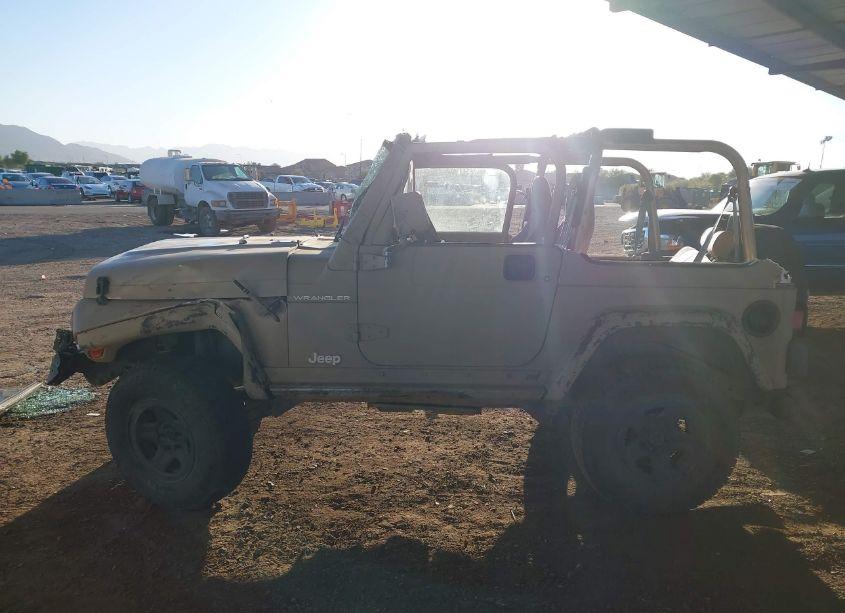 Photo 15 of 1999 Jeep Wrangler SE (VIN 1J4FY29P3XP422404)