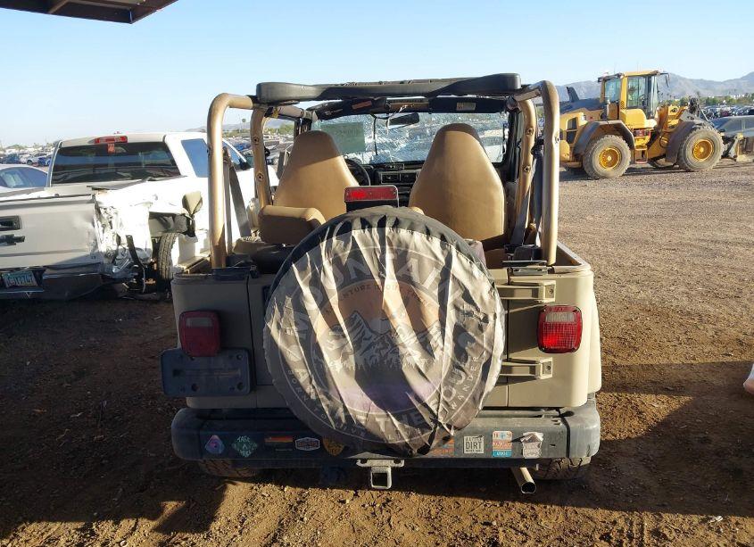 Photo 17 of 1999 Jeep Wrangler SE (VIN 1J4FY29P3XP422404)