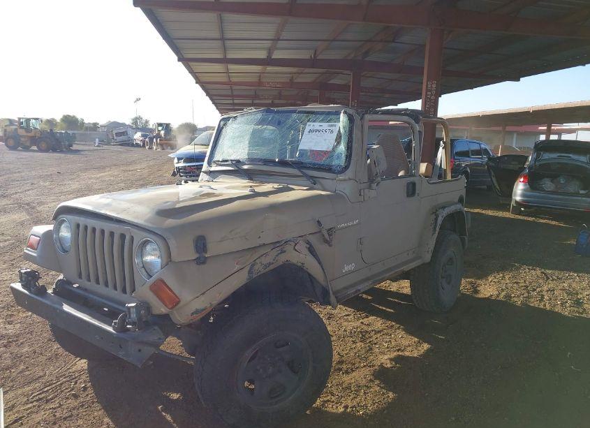 Photo 2 of 1999 Jeep Wrangler SE (VIN 1J4FY29P3XP422404)