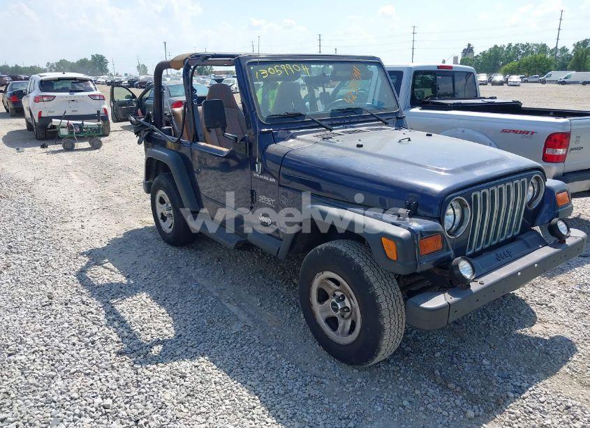 1997 Jeep Wrangler SE (VIN 1J4FY29P5VP426970) main photo