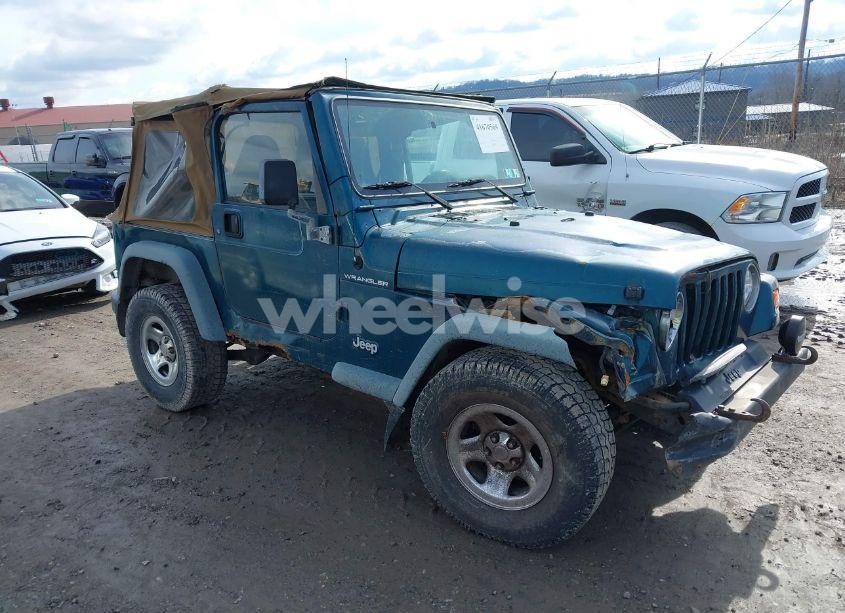 1997 Jeep Wrangler SE (VIN 1J4FY29P5VP497067) main photo