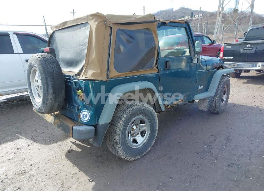 Photo 4 of 1997 Jeep Wrangler SE (VIN 1J4FY29P5VP497067)