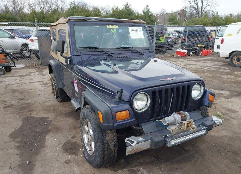 1999 Jeep Wrangler SE (VIN 1J4FY29P5XP408195) main photo