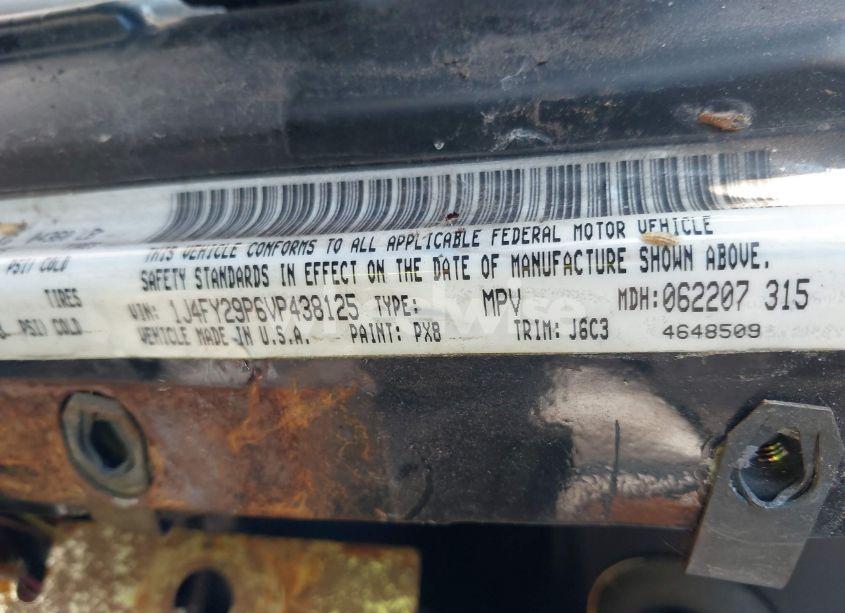 Photo 9 of 1997 Jeep Wrangler SE (VIN 1J4FY29P6VP438125)