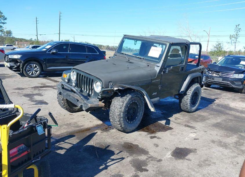 Photo 2 of 1998 Jeep Wrangler SE (VIN 1J4FY29P6WP711517)