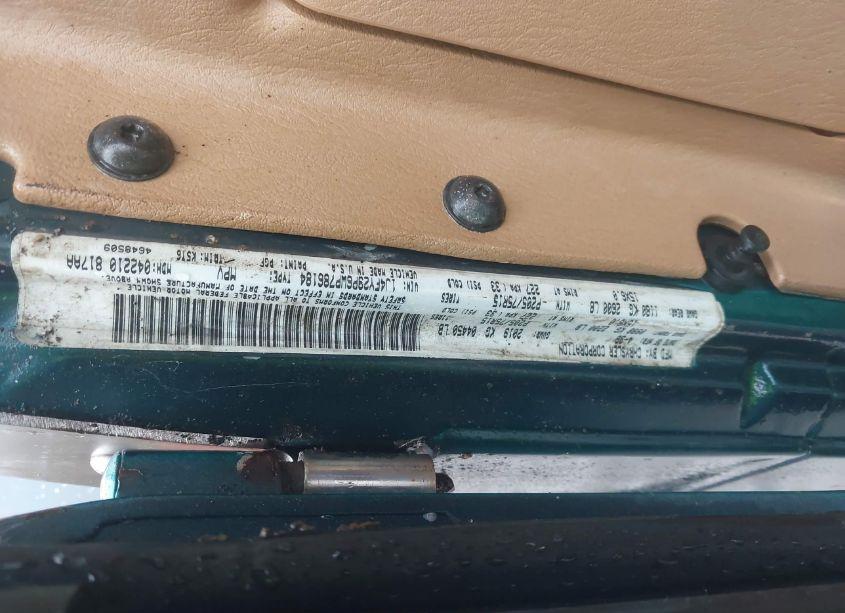 Photo 9 of 1998 Jeep Wrangler SE (VIN 1J4FY29P6WP786184)