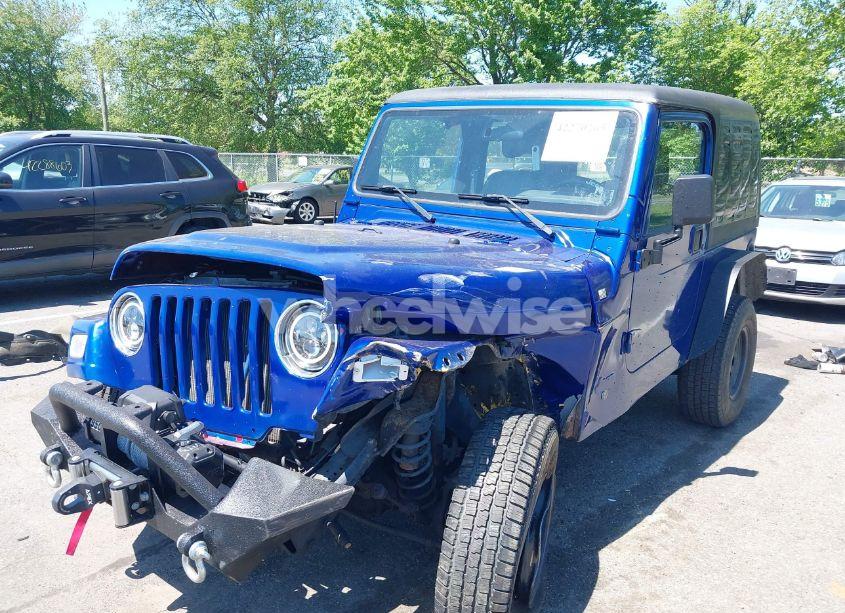 Photo 2 of 1997 Jeep Wrangler SE (VIN 1J4FY29P8VP400766)