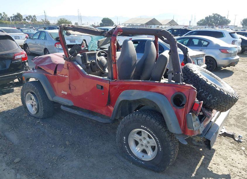 Photo 3 of 1998 Jeep Wrangler SE (VIN 1J4FY29P8WP759147)