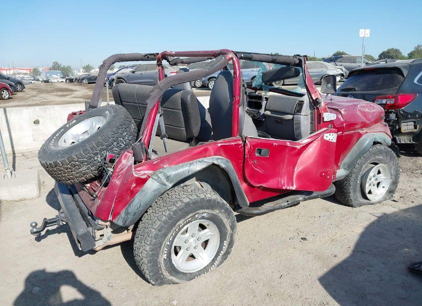 Photo 4 of 1998 Jeep Wrangler SE (VIN 1J4FY29P8WP759147)