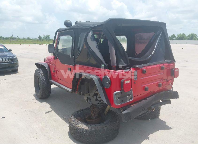 Photo 6 of 1999 Jeep Wrangler SE (VIN 1J4FY29P8XP464616)