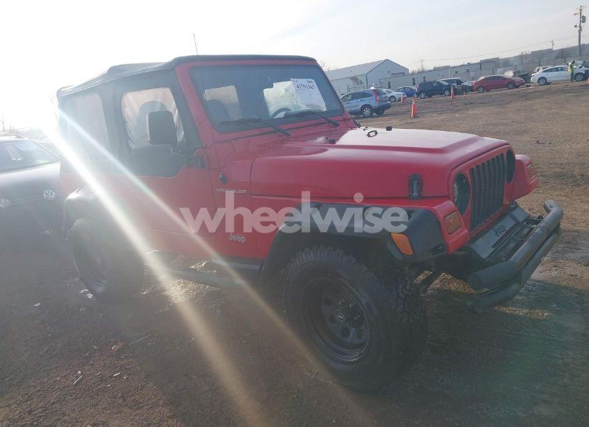 1997 Jeep Wrangler SE (VIN 1J4FY29P9VP464265) main photo
