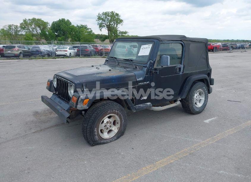 Photo 2 of 1997 Jeep Wrangler SE (VIN 1J4FY29P9VP488503)