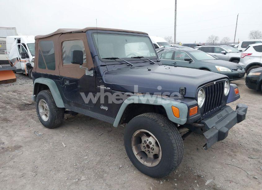 1998 Jeep Wrangler SE (VIN 1J4FY29P9WP792089) main photo