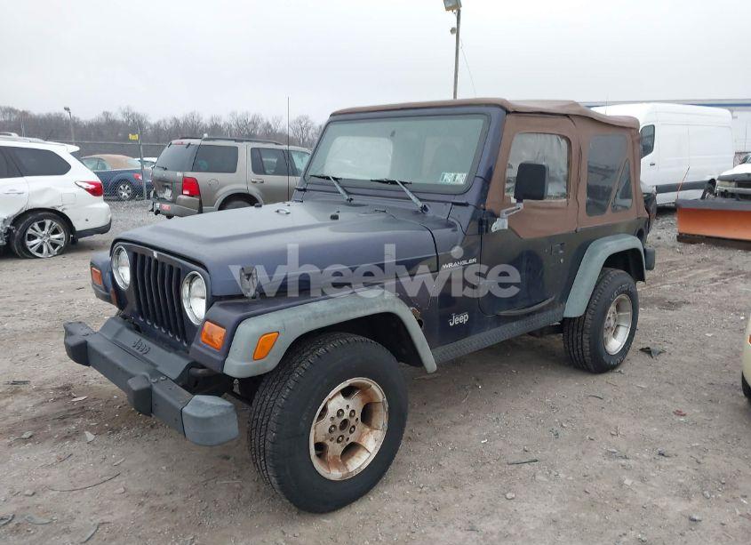 Photo 2 of 1998 Jeep Wrangler SE (VIN 1J4FY29P9WP792089)