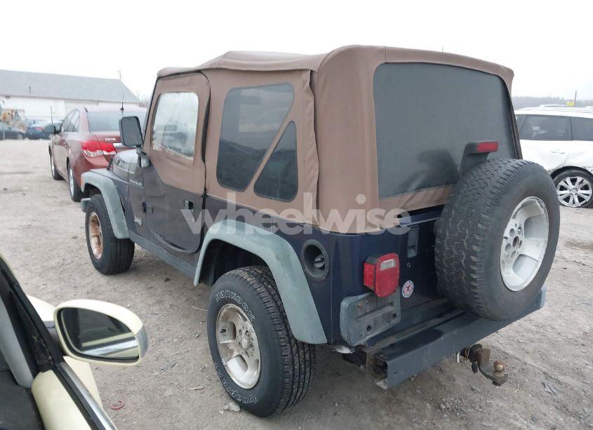 Photo 3 of 1998 Jeep Wrangler SE (VIN 1J4FY29P9WP792089)