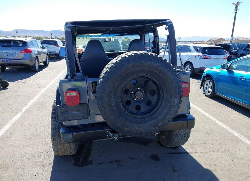 Photo 16 of 1999 Jeep Wrangler SE (VIN 1J4FY29P9XP479416)