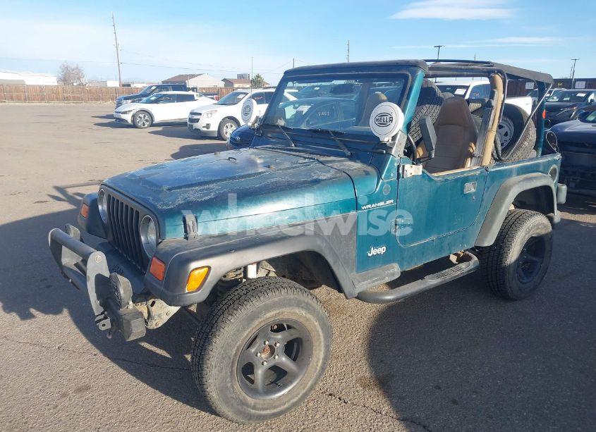Photo 2 of 1997 Jeep Wrangler SE (VIN 1J4FY29PXVP409498)