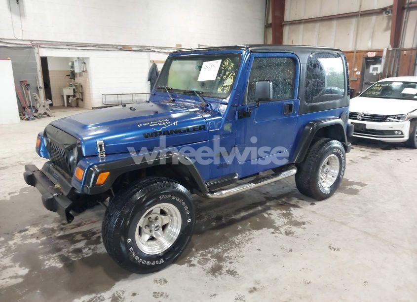 Photo 2 of 1998 Jeep Wrangler SE (VIN 1J4FY29PXWP769503)