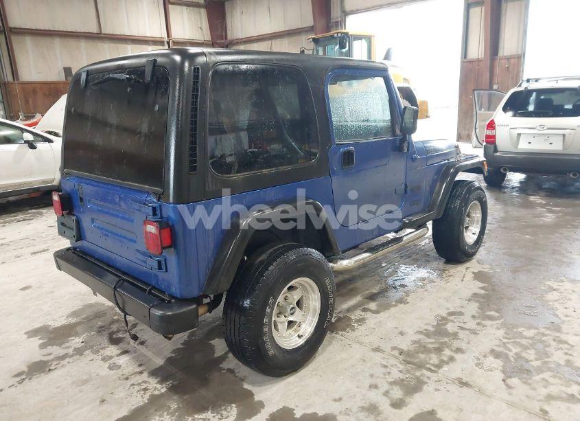 Photo 4 of 1998 Jeep Wrangler SE (VIN 1J4FY29PXWP769503)