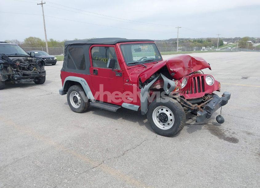 1998 Jeep Wrangler SE (VIN 1J4FY29PXWP785510) main photo