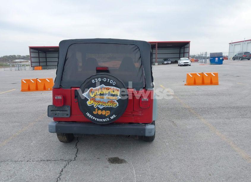 Photo 16 of 1998 Jeep Wrangler SE (VIN 1J4FY29PXWP785510)