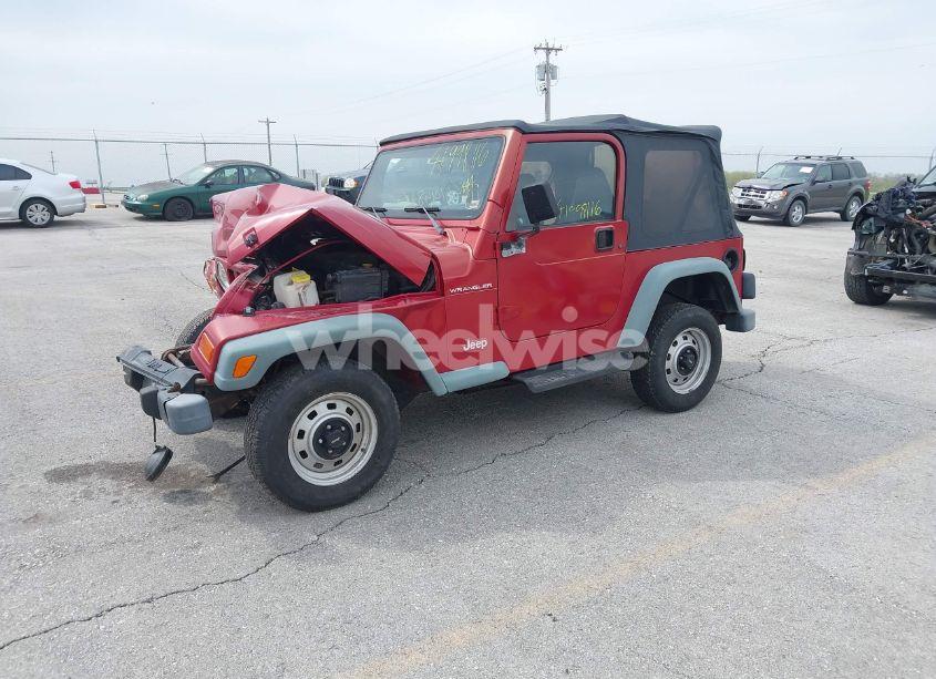 Photo 2 of 1998 Jeep Wrangler SE (VIN 1J4FY29PXWP785510)