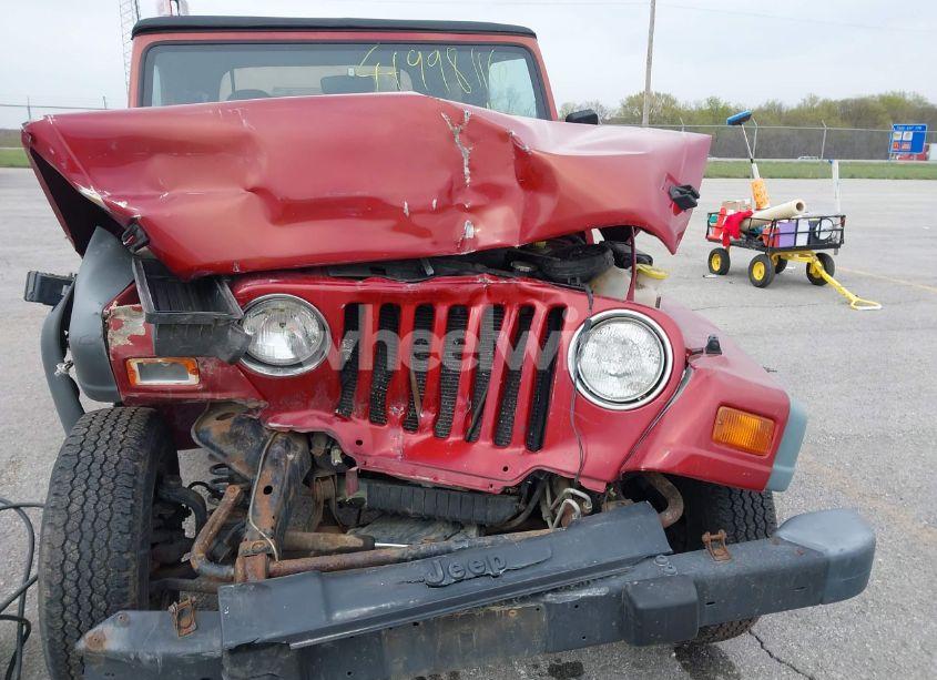 Photo 6 of 1998 Jeep Wrangler SE (VIN 1J4FY29PXWP785510)
