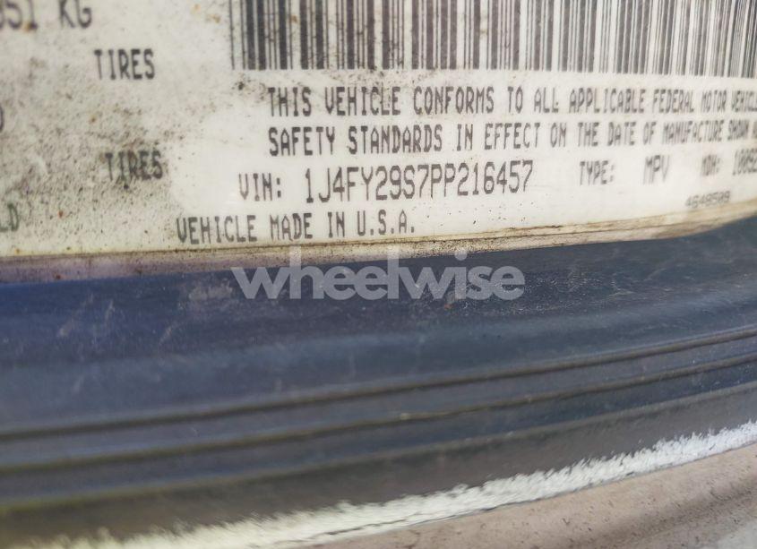 Photo 9 of 1993 Jeep Wrangler / YJ (VIN 1J4FY29S7PP216457)