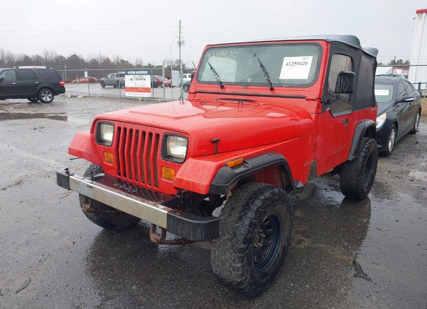 Photo 2 of 1995 Jeep Wrangler / YJ SE (VIN 1J4FY29S7SP221165)