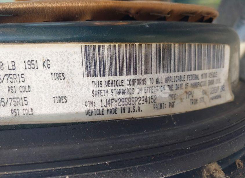 Photo 9 of 1995 Jeep Wrangler / YJ SE (VIN 1J4FY29S8SP234152)