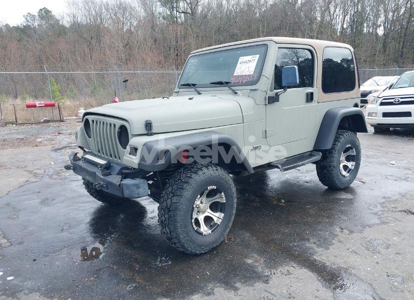 Photo 2 of 1999 Jeep Wrangler SAHARA (VIN 1J4FY49S0XP480017)