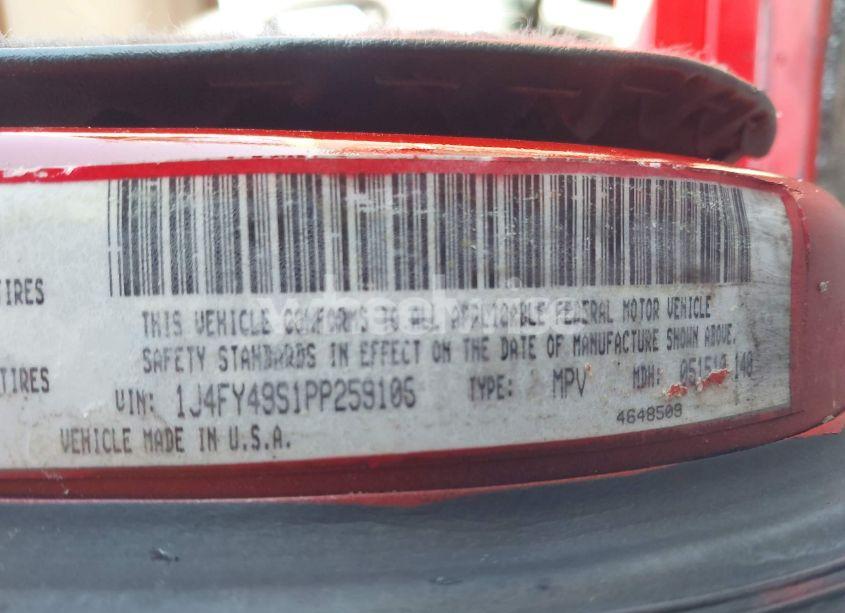 Photo 9 of 1993 Jeep Wrangler / YJ SAHARA (VIN 1J4FY49S1PP259106)