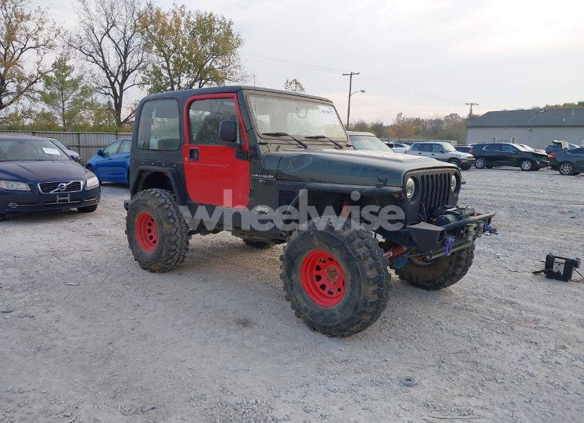 1998 Jeep Wrangler SAHARA (VIN 1J4FY49S6WP733257) main photo