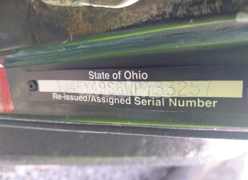 Photo 9 of 1998 Jeep Wrangler SAHARA (VIN 1J4FY49S6WP733257)