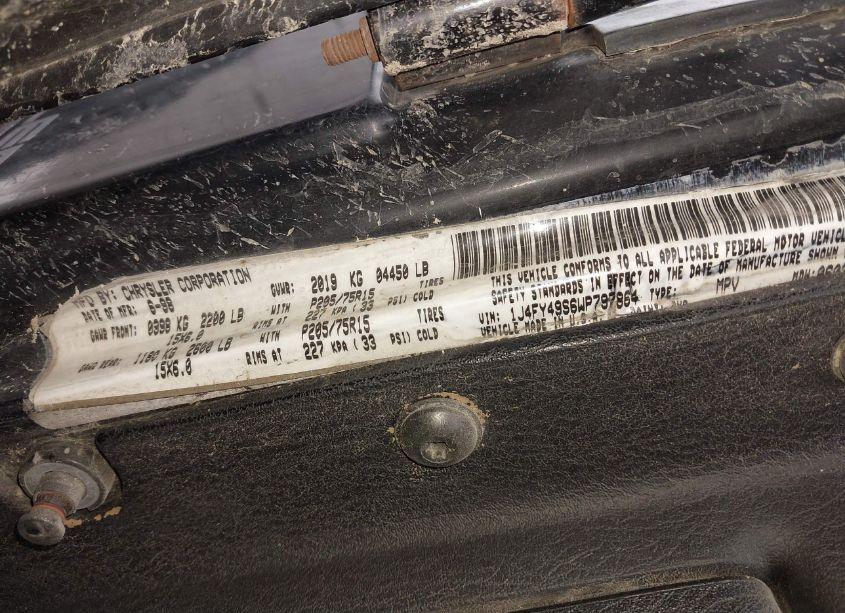 Photo 12 of 1998 Jeep Wrangler SAHARA (VIN 1J4FY49S6WP797864)