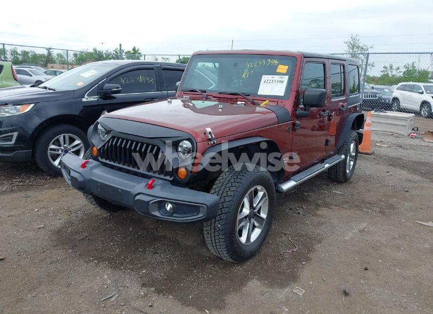 Photo 2 of 2008 Jeep Wrangler UNLIMITED X (VIN 1J4GA39108L500236)