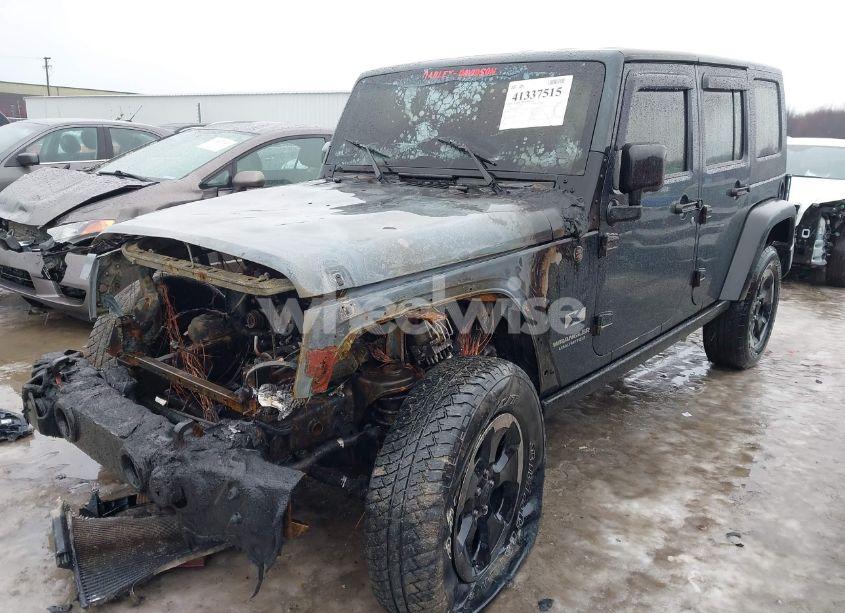 Photo 2 of 2008 Jeep Wrangler UNLIMITED X (VIN 1J4GA39108L523192)