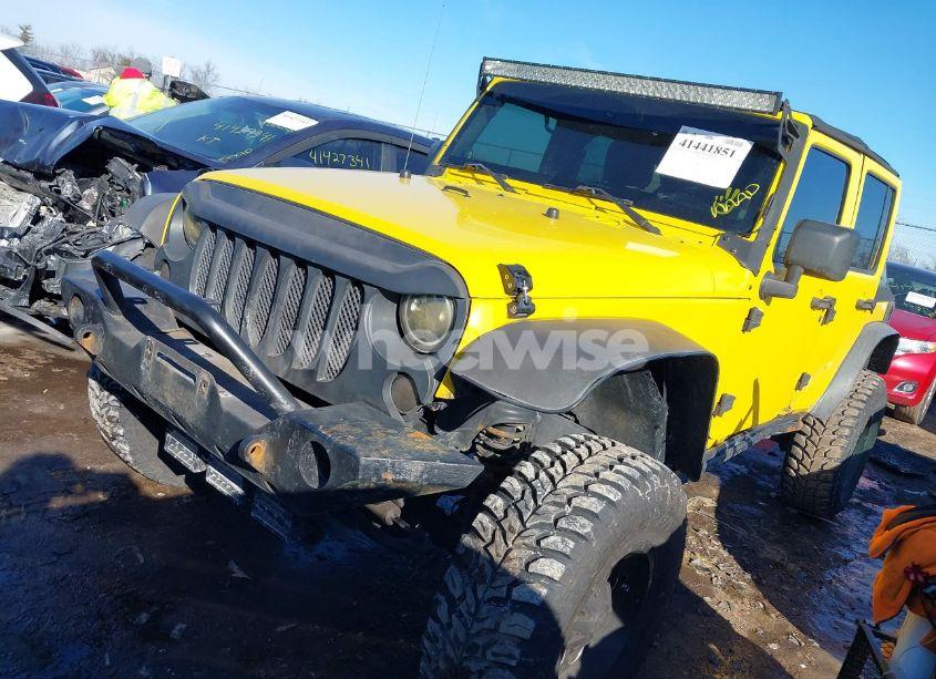 Photo 2 of 2008 Jeep Wrangler UNLIMITED X (VIN 1J4GA39108L534578)