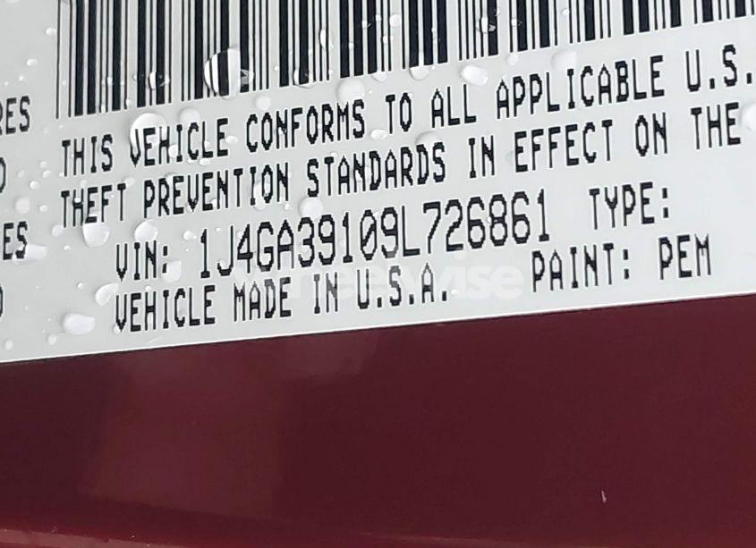 Photo 9 of 2009 Jeep Wrangler UNLIMITED X (VIN 1J4GA39109L726861)