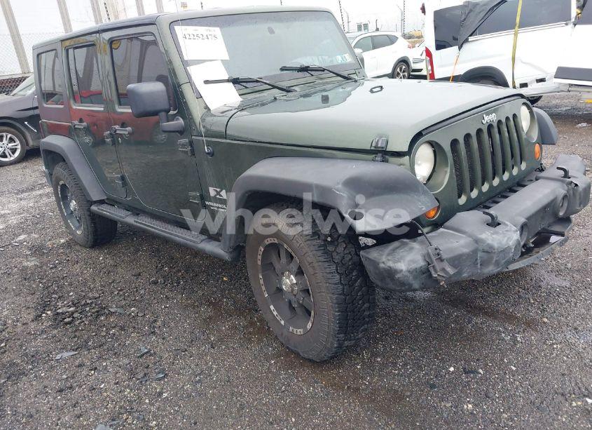 2007 Jeep Wrangler UNLIMITED X (VIN 1J4GA39127L231378) main photo