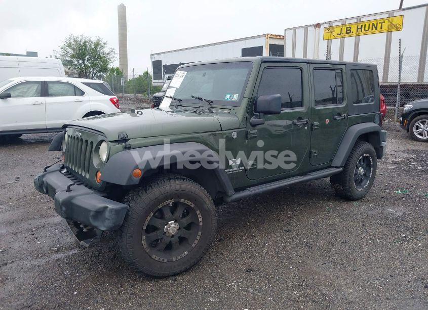 Photo 2 of 2007 Jeep Wrangler UNLIMITED X (VIN 1J4GA39127L231378)
