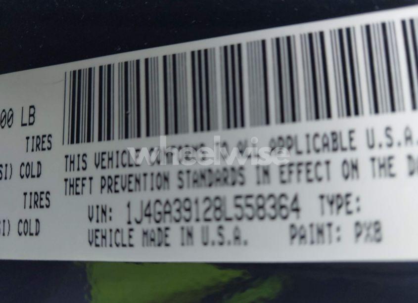 Photo 9 of 2008 Jeep Wrangler UNLIMITED X (VIN 1J4GA39128L558364)