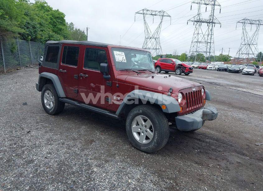 2008 Jeep Wrangler UNLIMITED X (VIN 1J4GA39138L529925) main photo