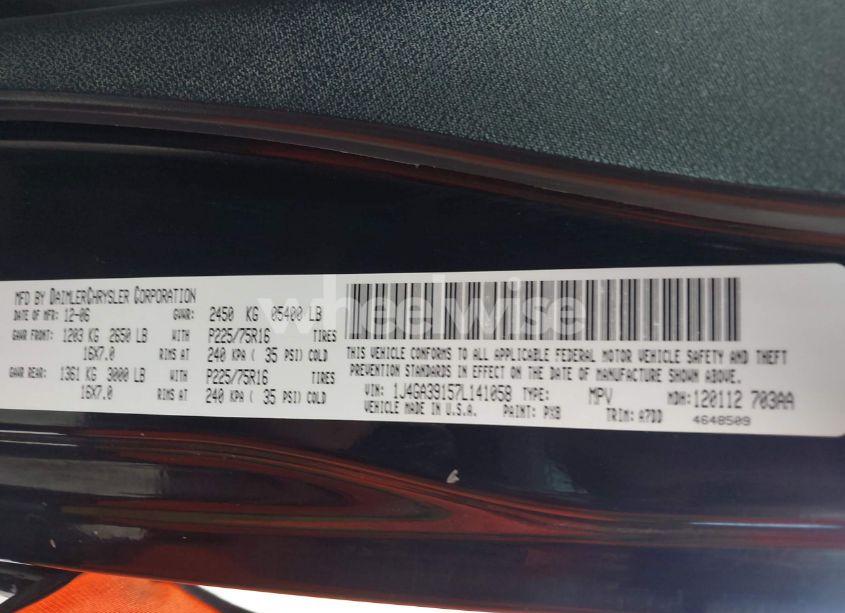 Photo 9 of 2007 Jeep Wrangler UNLIMITED X (VIN 1J4GA39157L141058)