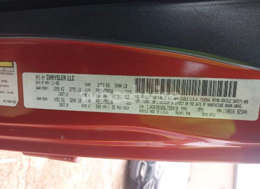 Photo 9 of 2009 Jeep Wrangler UNLIMITED X (VIN 1J4GA39169L735418)