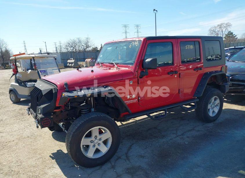 Photo 2 of 2008 Jeep Wrangler UNLIMITED X (VIN 1J4GA39188L619460)
