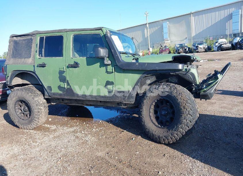 2008 Jeep Wrangler UNLIMITED X (VIN 1J4GA39198L612727) main photo