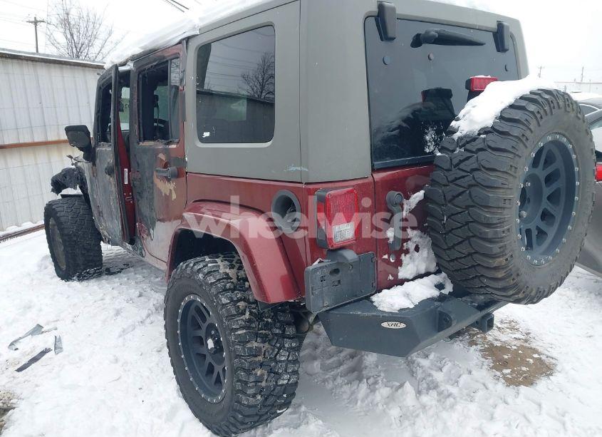 Photo 3 of 2008 Jeep Wrangler UNLIMITED SAHARA (VIN 1J4GA59118L600678)