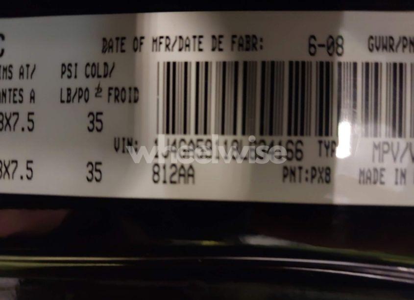 Photo 9 of 2008 Jeep Wrangler UNLIMITED SAHARA (VIN 1J4GA59118L634166)